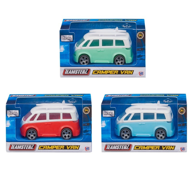 Teamsterz Όχημα Camper Van 1:43 - 3 Χρώματα