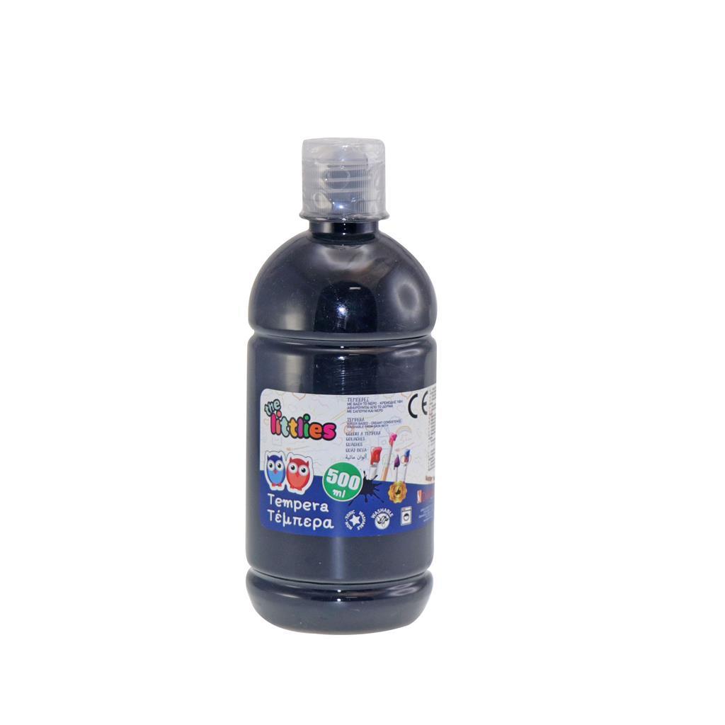 Τέμπερα Μπουκάλι Μαύρο Ultramarine The Littles 500ml