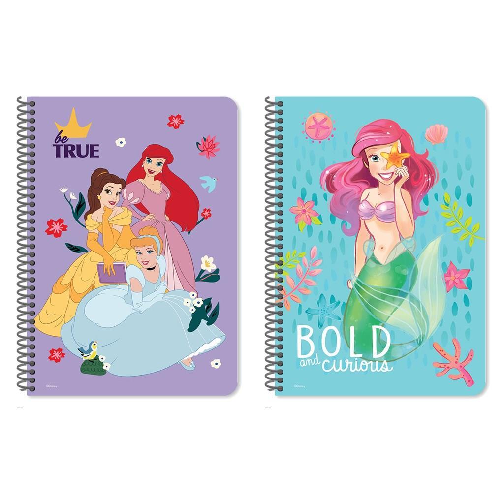 Τετράδιο Σπιράλ 17x25 Disney Princess 2 Θέματα 60 Φύλλα 2 Σχέδια (000564463)