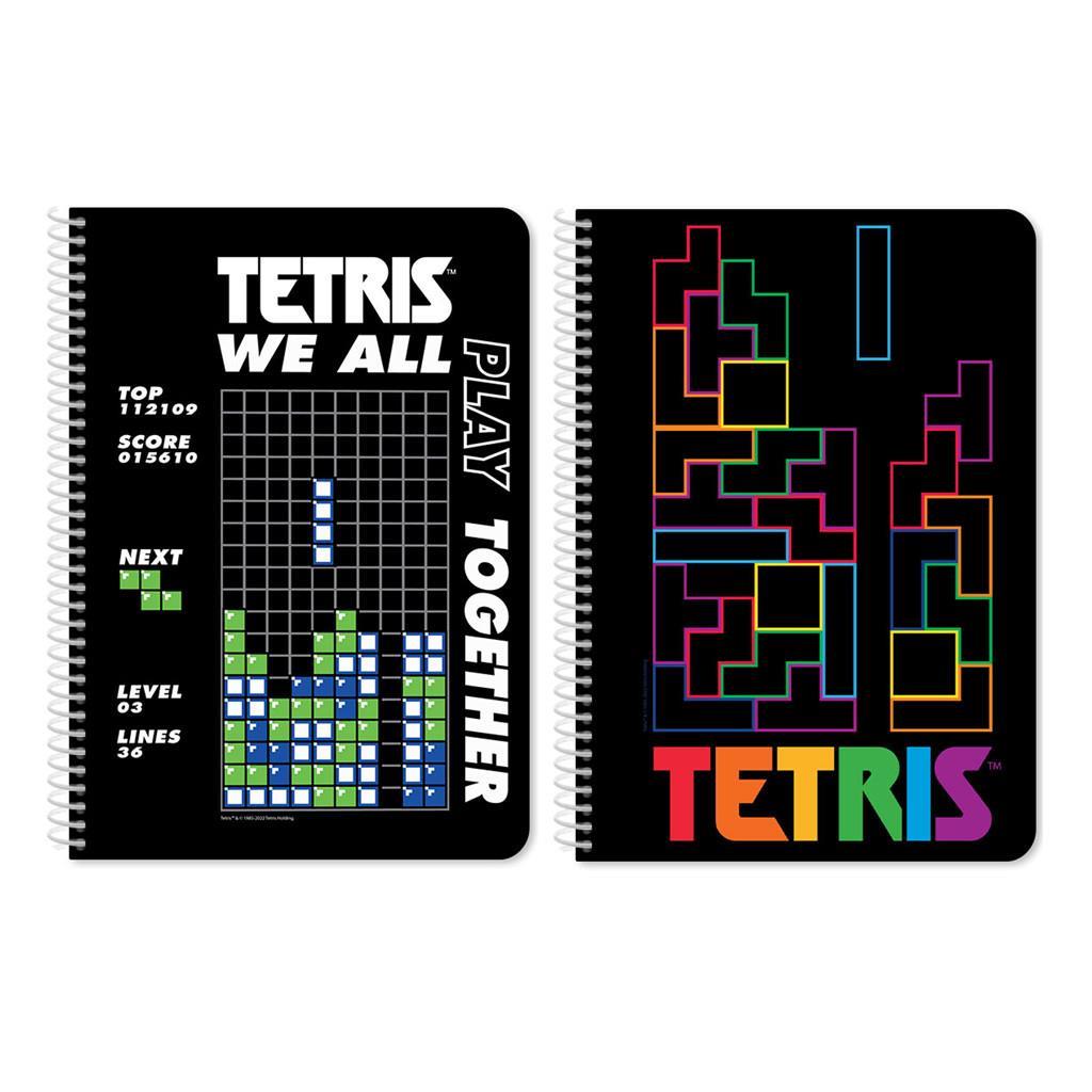 Τετράδιο Σπιράλ A4 2Θ 60Φ Tetris (000504053)