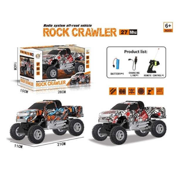 Τηλεκατευθυνόμενο Όχημα Off-Road 1:18 Με Καρότσα 2.4GHz 2 Χρώματα