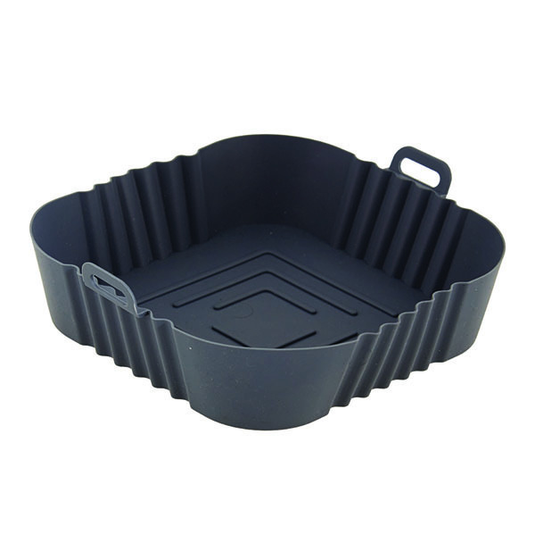 TnS Φόρμα Σιλικόνης Φριτέζα Αέρος 20cm 2 Τεμ Διάφορα Χρώματα (03-950-3995)