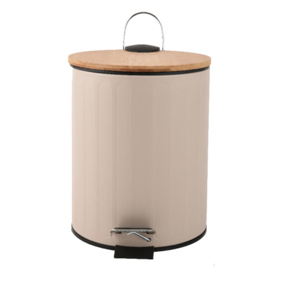 TnS Πεντάλ Μπάνιου Μεταλλικό 5lt Μπεζ (04-950-1216)