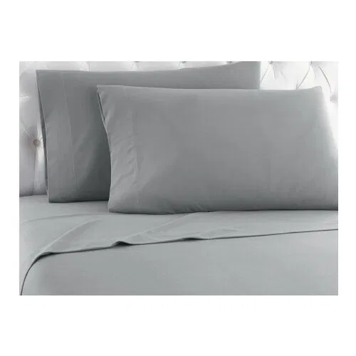 TnS Σεντόνι Υπέρδιπλο με Λάστιχο 160x200+25εκ. Γκρι (39-958-0359)