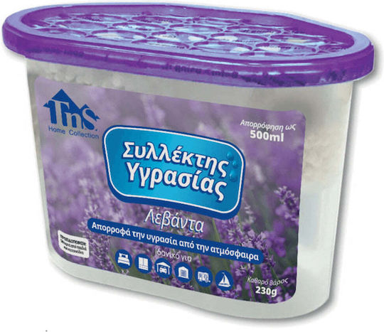 TnS Συλλέκτης Υγρασίας 230gr/500ml Άρωμα Λεβάντα (32-950-1439)