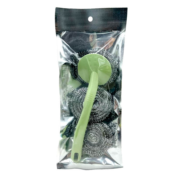 TnS Βούρτσα Καθαρισμού με Συρμάτινα Σφουγγάρια Σετ 6τεμ (31-950-0087)