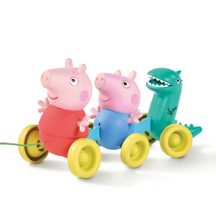 Tomy Toomies Βρεφικό Παιχνίδι Συρόμενο Οικογένεια Peppa Pig (1000-73527)