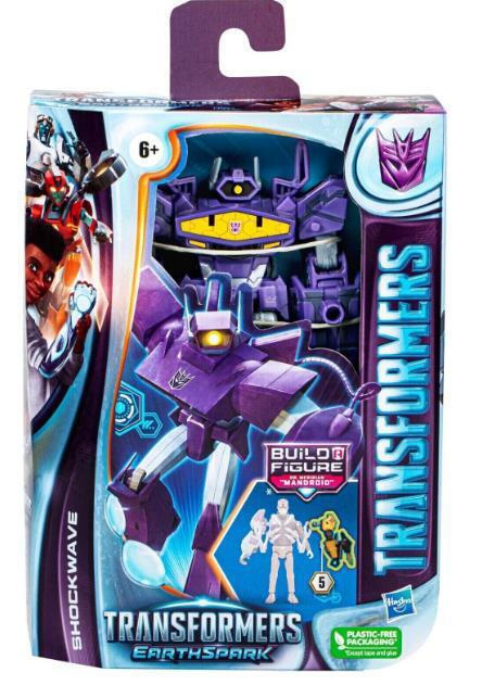 Transformers Earthspark Deluxe Class Φιγούρα Δράσης Shockwave (F6231/F6736)