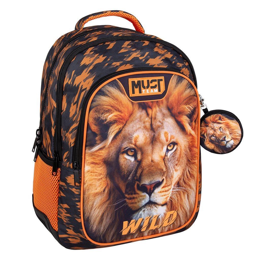 Τσάντα Πλάτης Δημοτικού Team Wild African Lion (000571022)