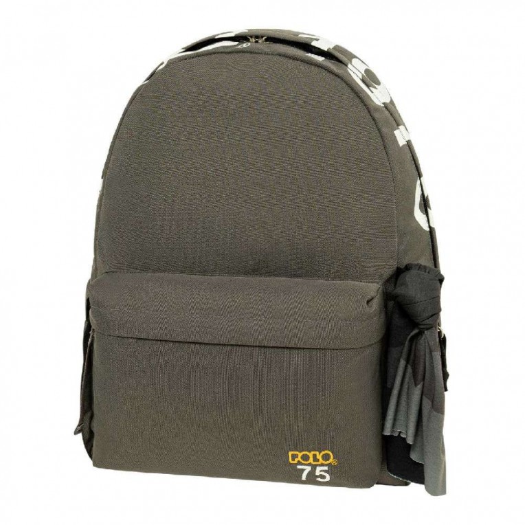 Polo Σακίδιο Πλάτης Εφηβική 75 Γκρι 901075-2200 (2025)
