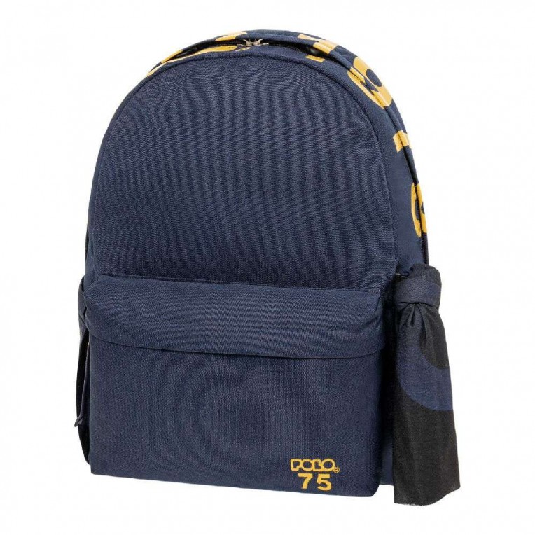 Polo Σακίδιο Πλάτης Εφηβική 75 Σκούρο Μπλε 901075-5100 (2025)
