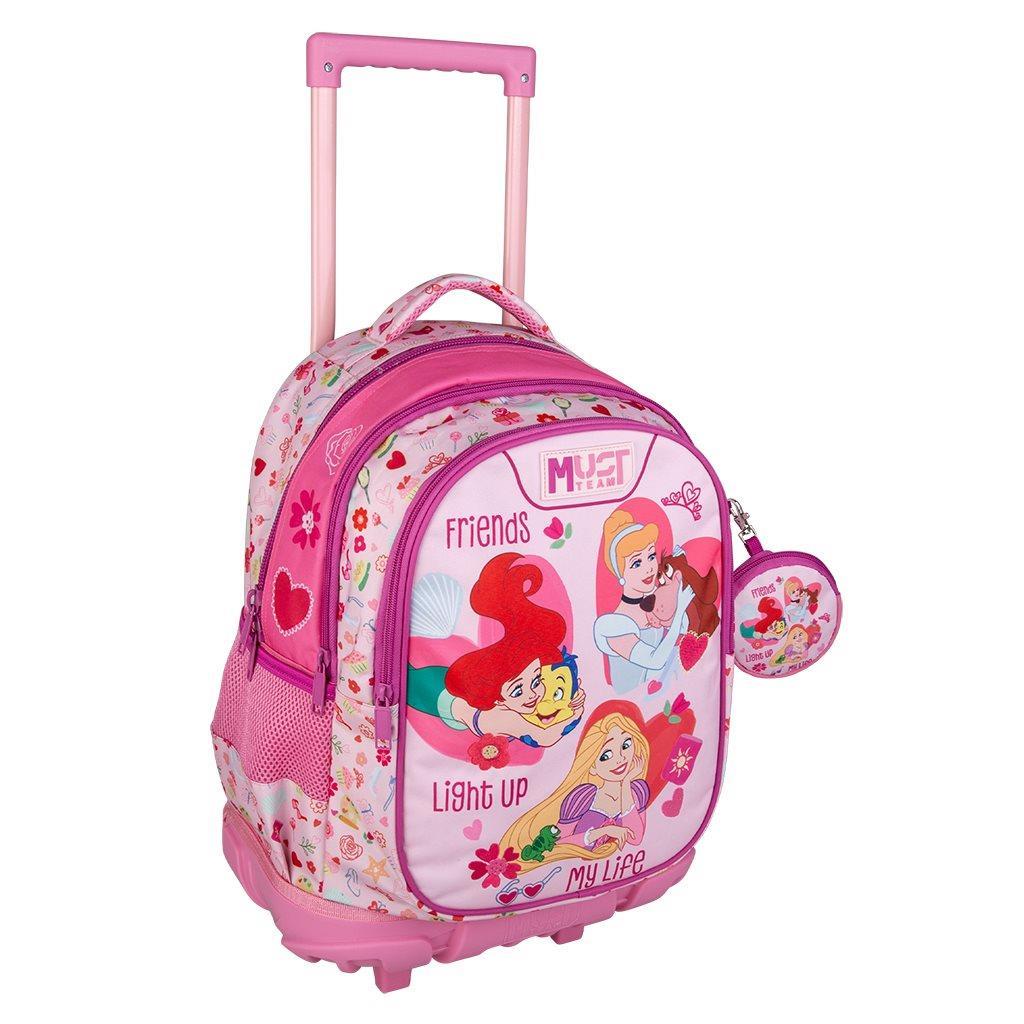Τσάντα Τρόλεϊ Δημοτικού Must Team Disney Princess Friends Light Up My Life (000565040)