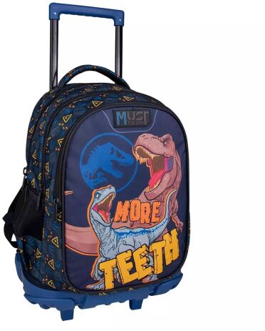 Τσάντα Τρόλεϊ Δημοτικού Must Team Jurassic World More Teeth (000572015)