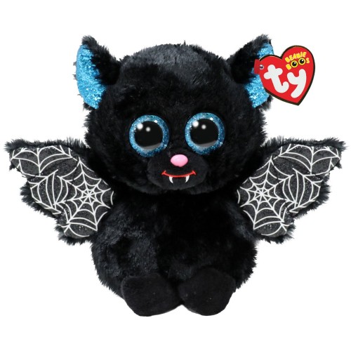 TY Beanie Boos Batrick Χνουδωτή Νυχτερίδα Μαύρη 15cm (1607-37349)