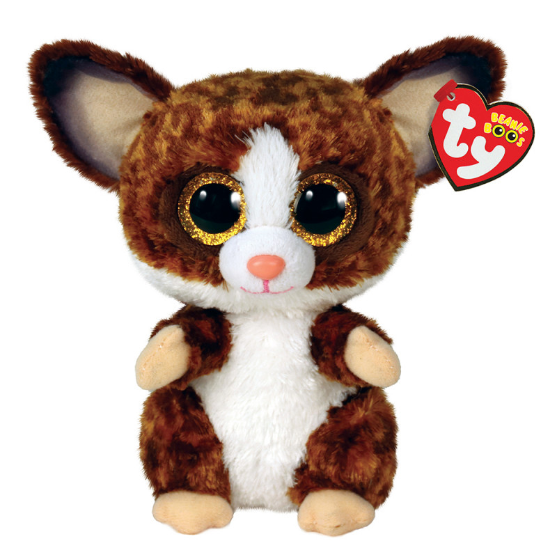 TY Beanie Boos Binky Χνουδωτό Γαλάγος Μωρό Καφέ 15εκ (1607-36374)