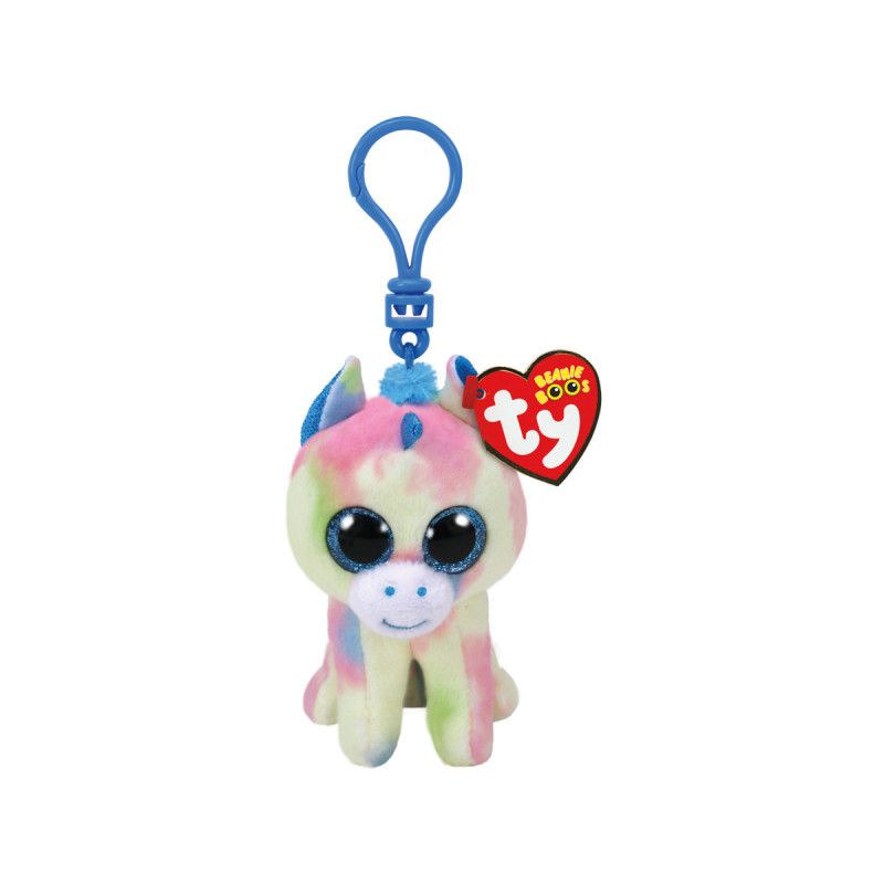 TY Beanie Boos Blitz Χνουδωτό Κλιπ Μονόκερος Πολύχρωμο 8.5εκ (1607-35208)