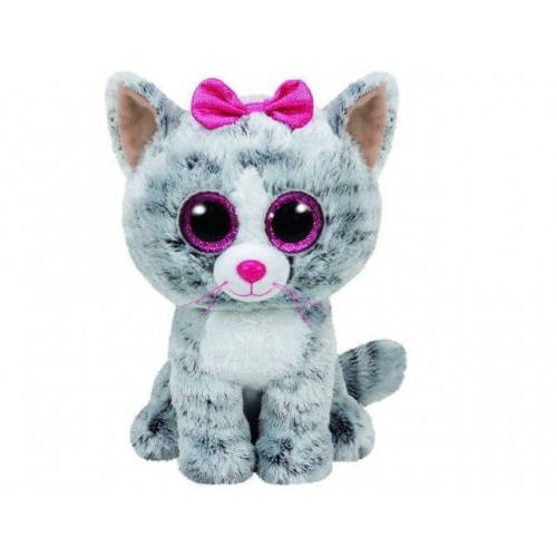 TY Beanie Boos Γάτα Γκρι 23cm (1607-37075)