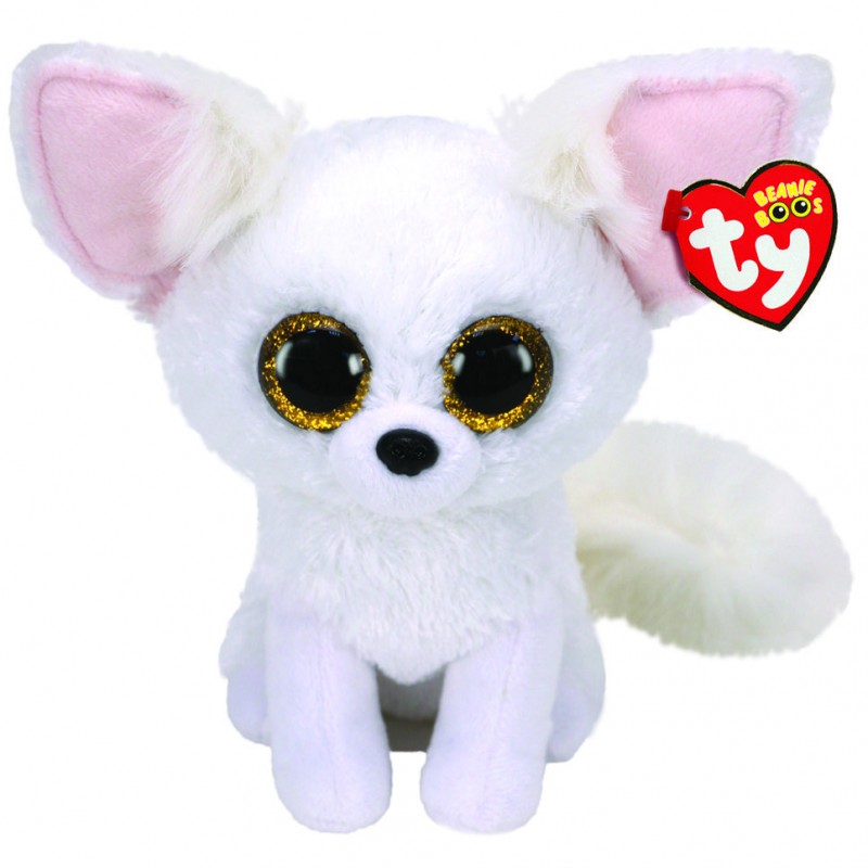 ty Beanie Boos - Χνουδωτό Αλεπού Άσπρη 15Εκ. Phoenix Το Fennec Fox 