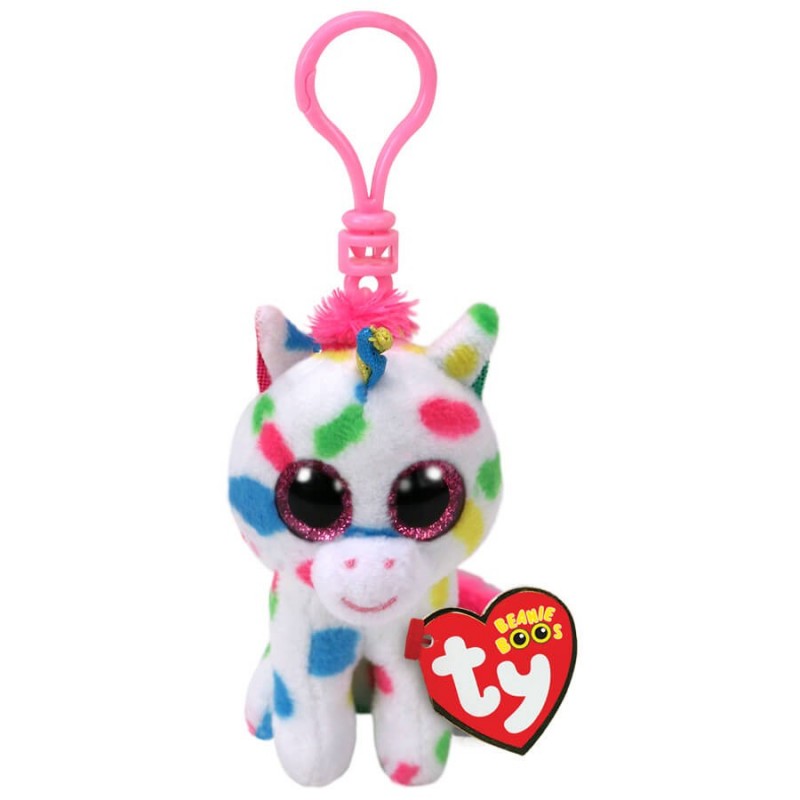 ty Beanie Boos Χνουδωτό Κλιπ Μονόκερος Πιτσιλωτός 8.5 Εκ.