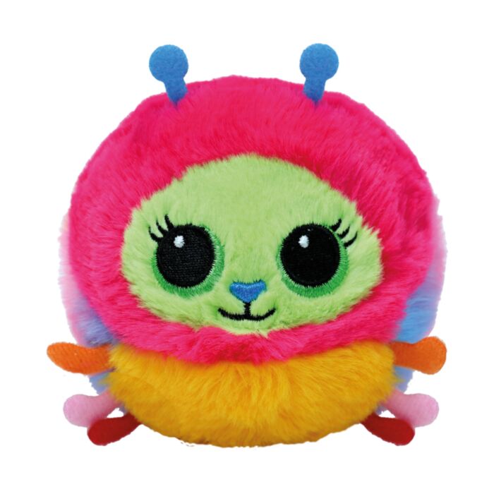 TY Beanie Bouncers Crystal Χνουδωτό Μπαλάκι που Αναπηδάει Κάμπια Ροζ (1607-83087)