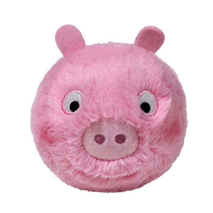 TY Beanie Bouncers George Pig Χνουδωτό Μπαλάκι που Αναπηδάει Ροζ (1607-83039)