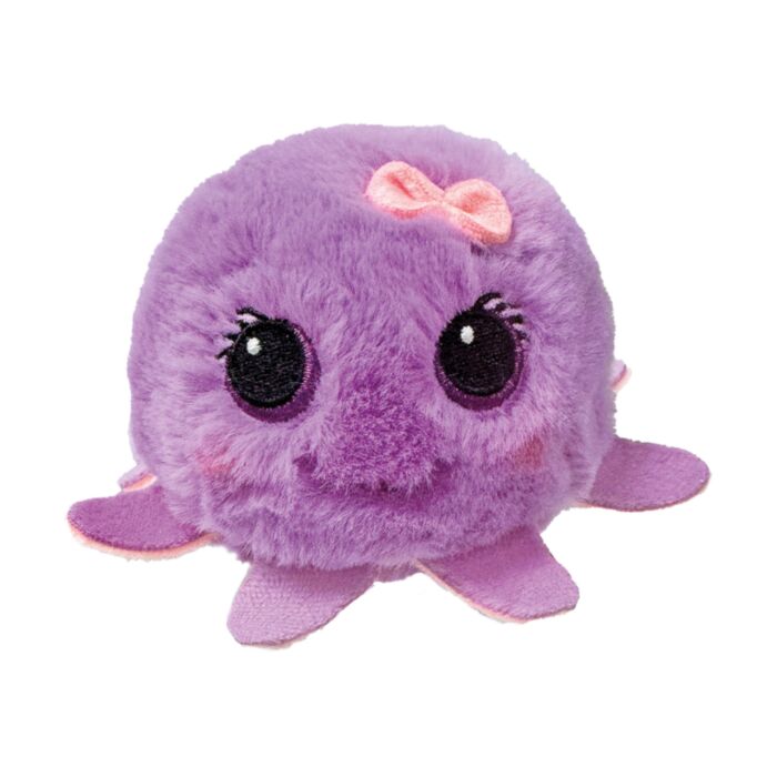 TY Beanie Bouncers Leggy Χνουδωτό Μπαλάκι που Αναπηδάει Χταπόδι Μωβ (1607-83008)