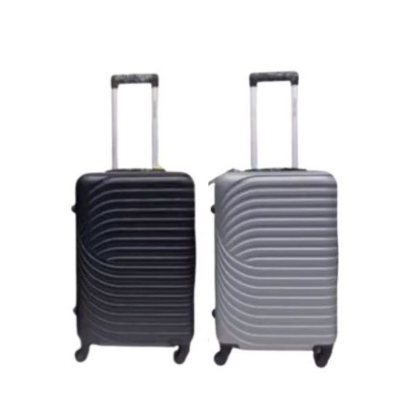 Βαλίτσα-Τρόλεϊ Ταξιδίου Ανάγλυφo Σχέδιo 60cm 4 Χρώματα