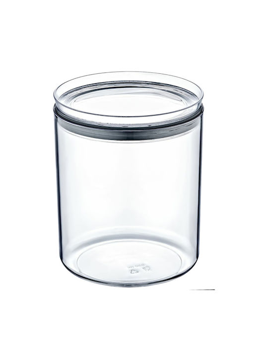 Βάζο Γενικής Χρήσης με Αεροστεγές Καπάκι Πλαστικό 850ml (TnS 32-800-1416)