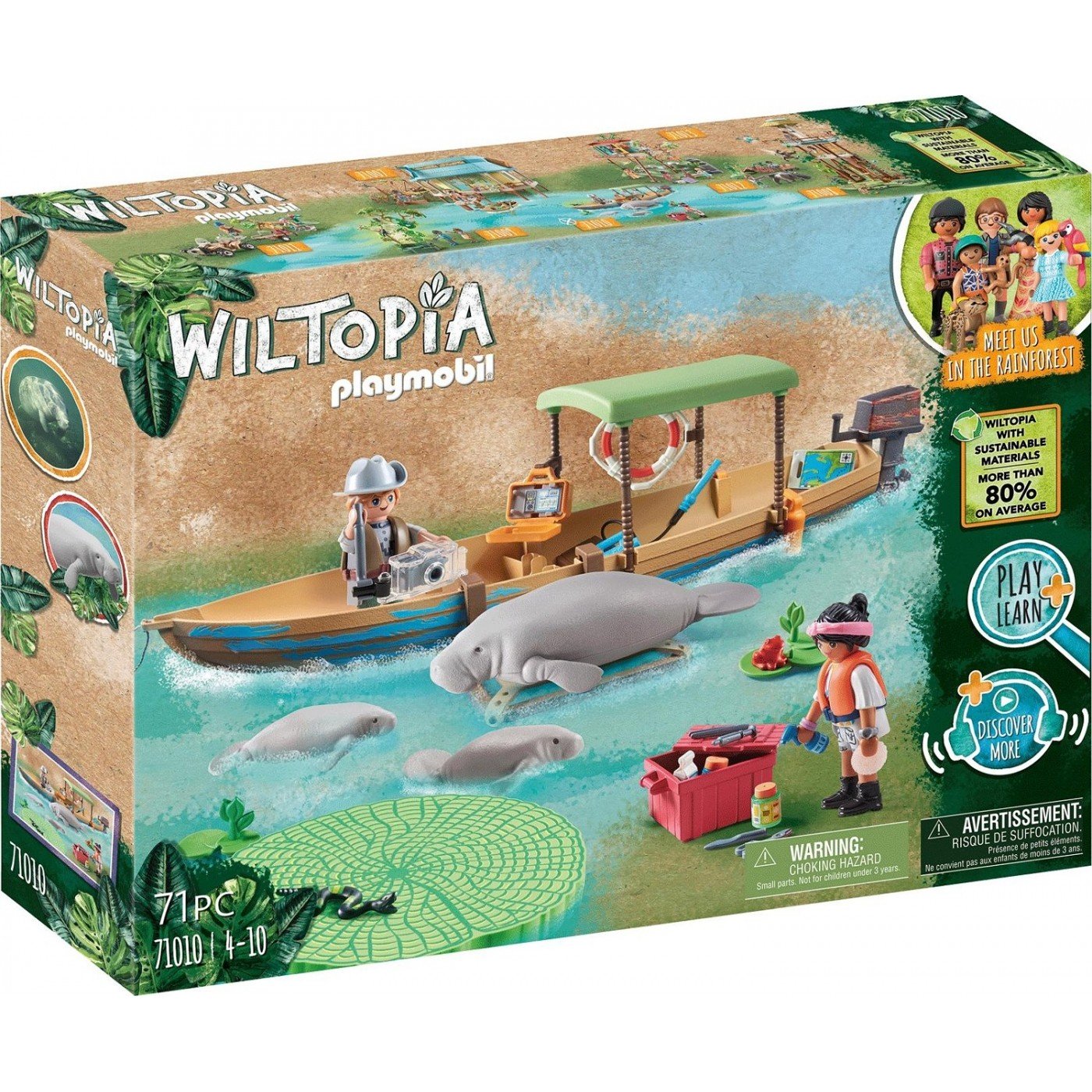 Wiltopia - Εκδρομή Με Ποταμόπλοιο Στον Αμαζόνιο (71010)