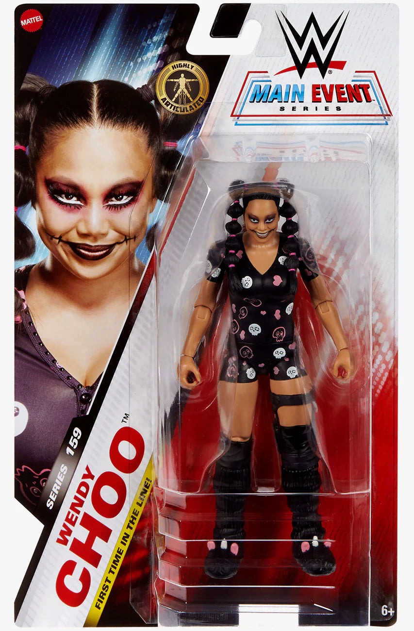 WWE Φιγούρα 17εκ Main Event Series 159 Wendy Choo (GDF62/JGD490)