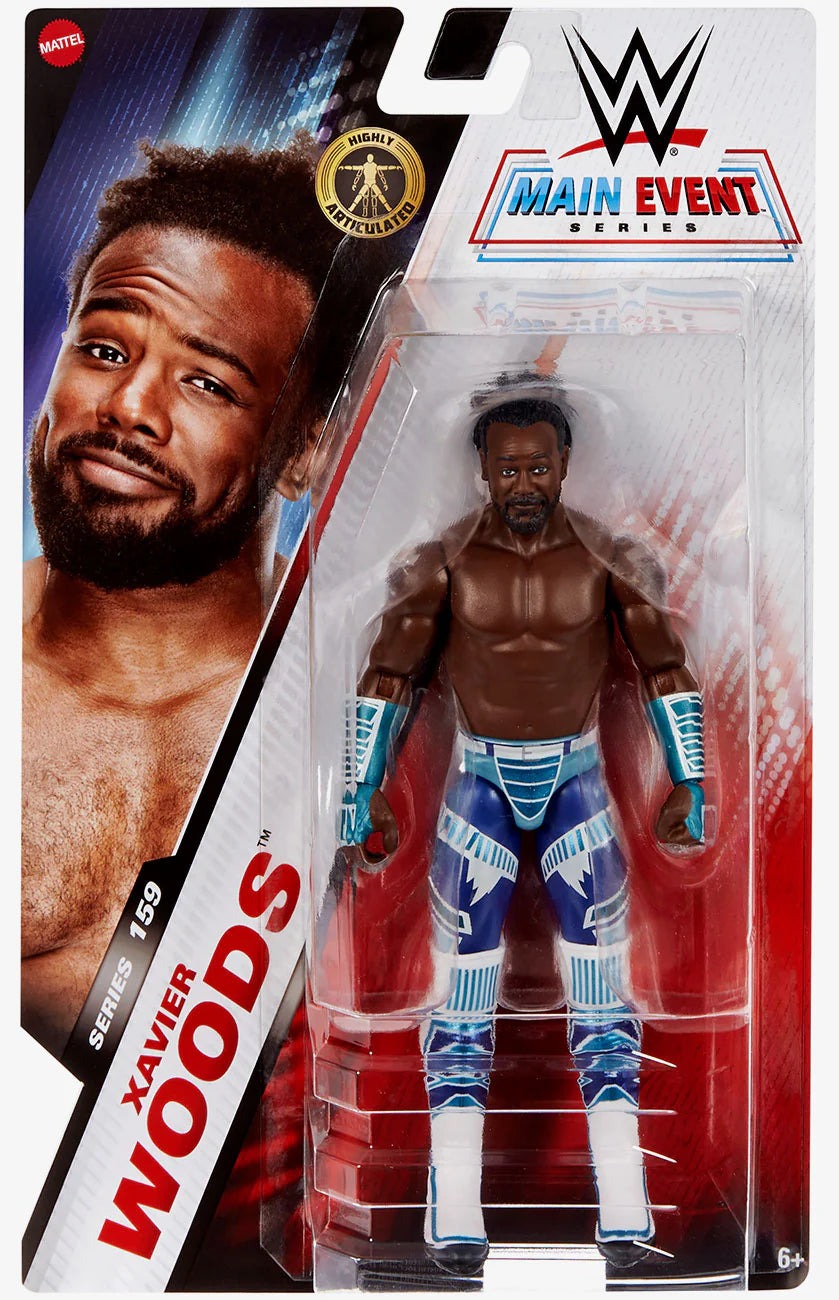 WWE Φιγούρα 17εκ Main Event Series 159 Xavier Woods (GDF62/JGD47)